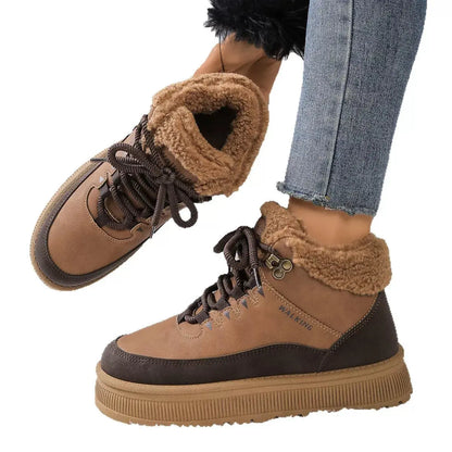 Fur-Lined Ankle Boots.