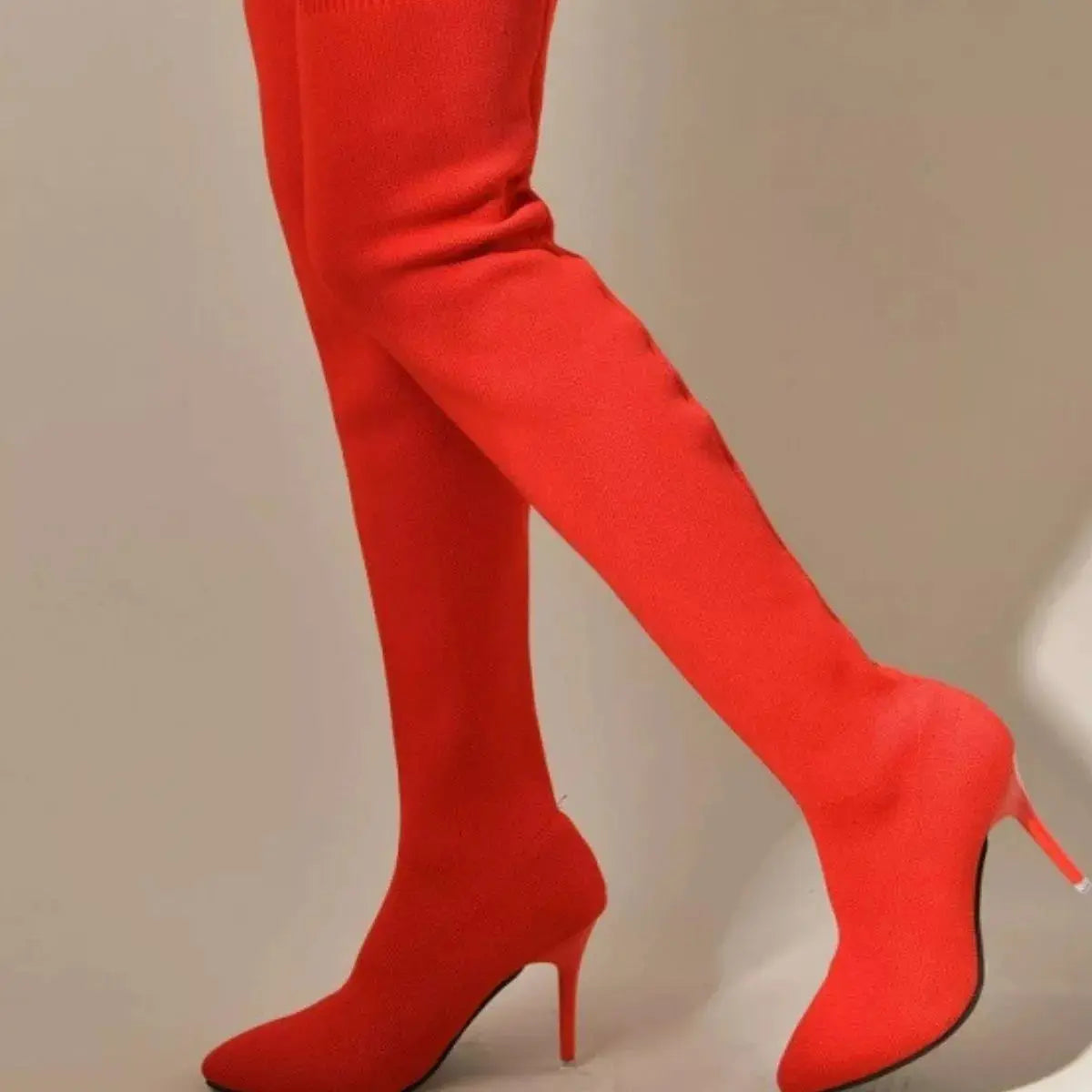 Point Toe Stiletto Boots.